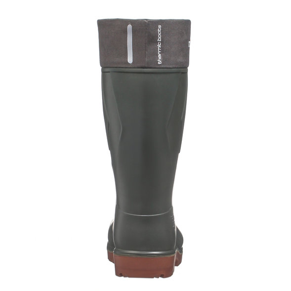 Сапоги Torvi ЭВА -40°C с прилитой шипованной подошвой и 4-х слойным меховым вкладышем олива р.45