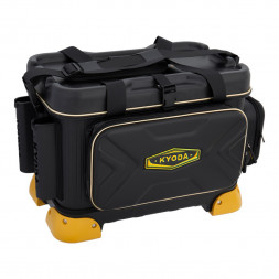 Сумка рыбака KYODA черный/золото , размер 45*30*35, 25л