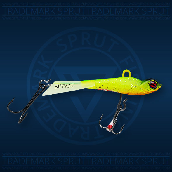 Балансир рыболовный для зимней рыбалки Sprut Kampo №5 11г 55мм LB-UV