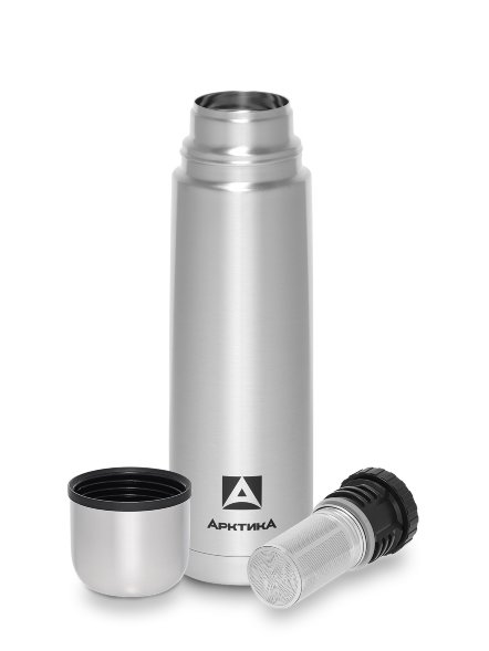 Термос АРКТИКА с узким горлом 101-750С с ситечком