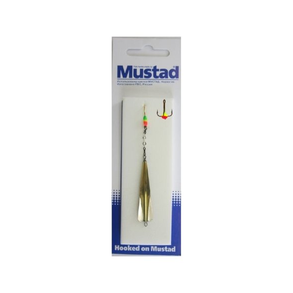 Блесна зимняя Кюве 4г блистер Mustad