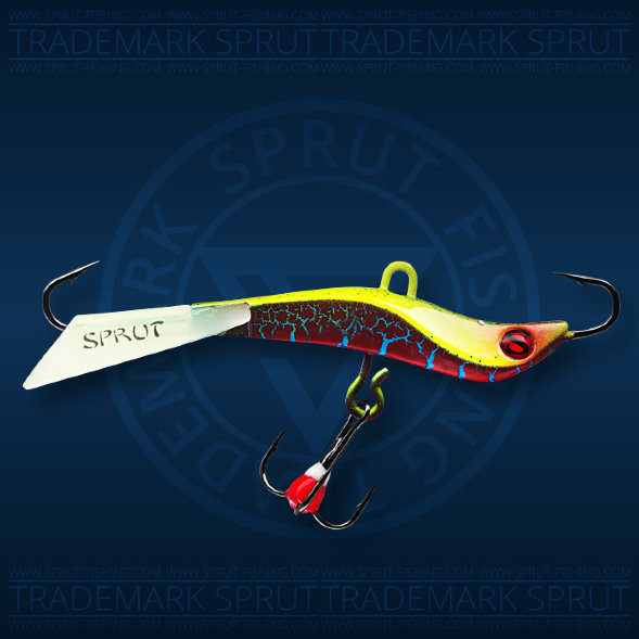 Балансир рыболовный для зимней рыбалки Sprut Kasagi №6 14г 60мм RVL