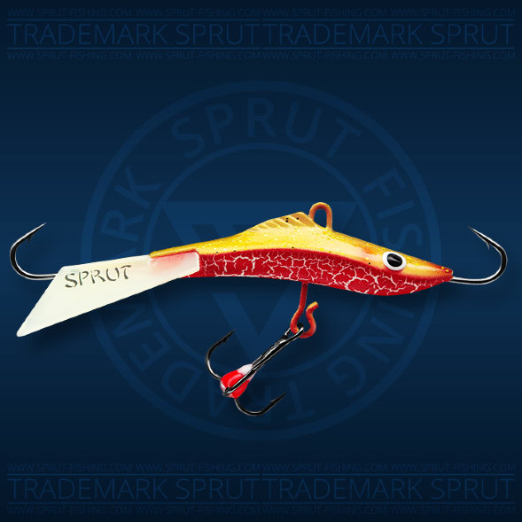 Балансир рыболовный для зимней рыбалки Sprut Mikari №5 10г 55мм RG