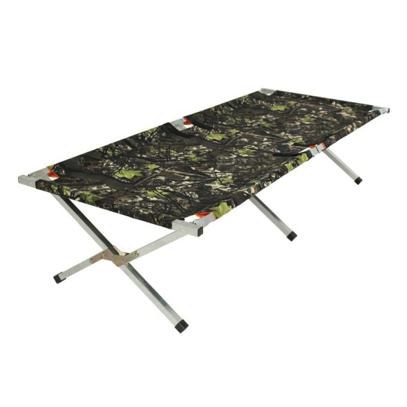 Раскладушка Медведь 180 алюминиевая утепленная