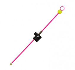 Сторожок Три кита М-3Ф@ унив. час. пружина полимер. с бусиной крас. 25шт