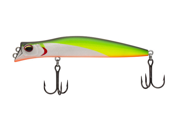 Воблер KYODA POCKY MINNOW-130F 130 мм 17,5 гр цвет P1243 заглубление 0,1 - 0,2 м